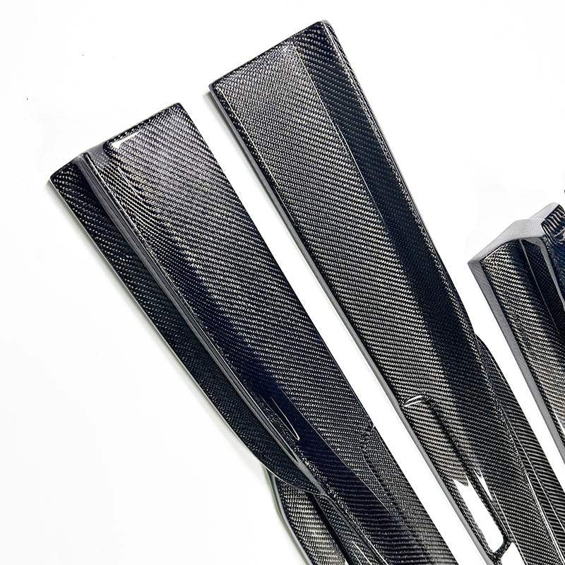 Full bodykit carbon fiber side skirts for Mustang Mach-E 2021-25 models