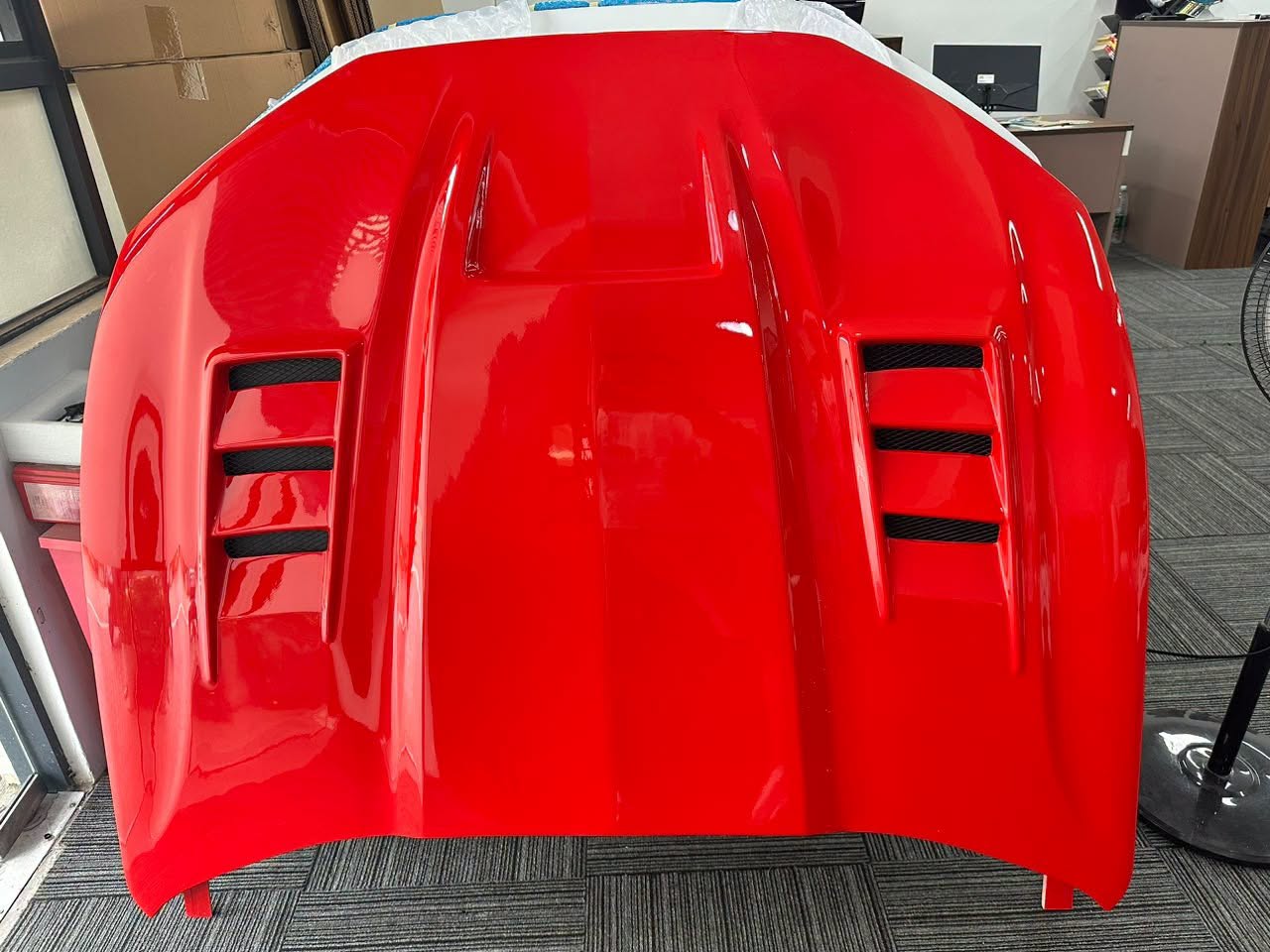 NEW ANIMAL HOOD WITH VENTS
