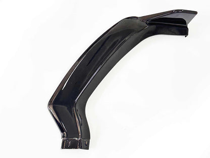 Glossy black front lip splitter for Mustang Mach-E GT 2021-2025 made of wet carbon fiber