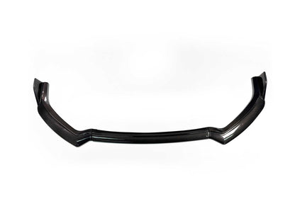 Front Lip Splitter for Mustang Mach-E GT 2021-2025 in wet carbon fiber black finish