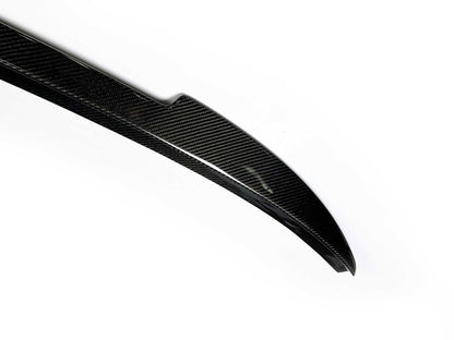 Carbon fiber Spoiler V2 for Mustang Mach-E 2021-2025 in forged carbon finish