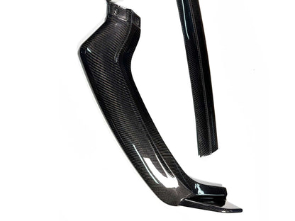 Front Lip Splitter for Mustang Mach-E GT 2021-2025 in wet carbon fiber