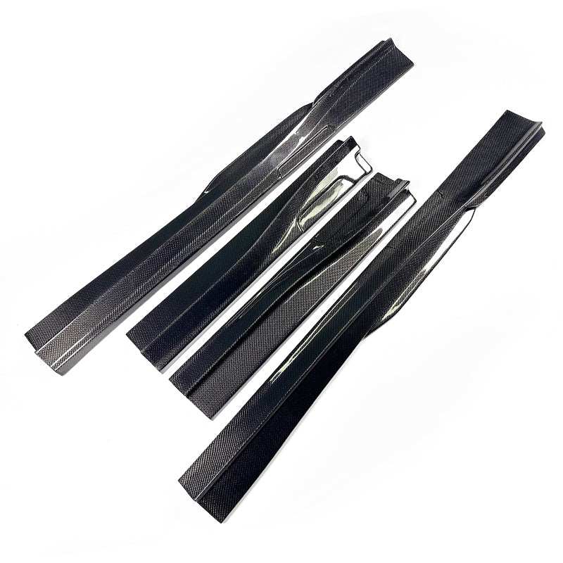 Carbon fiber side skirts for Mustang Mach-E 2021-25 full bodykit upgrade