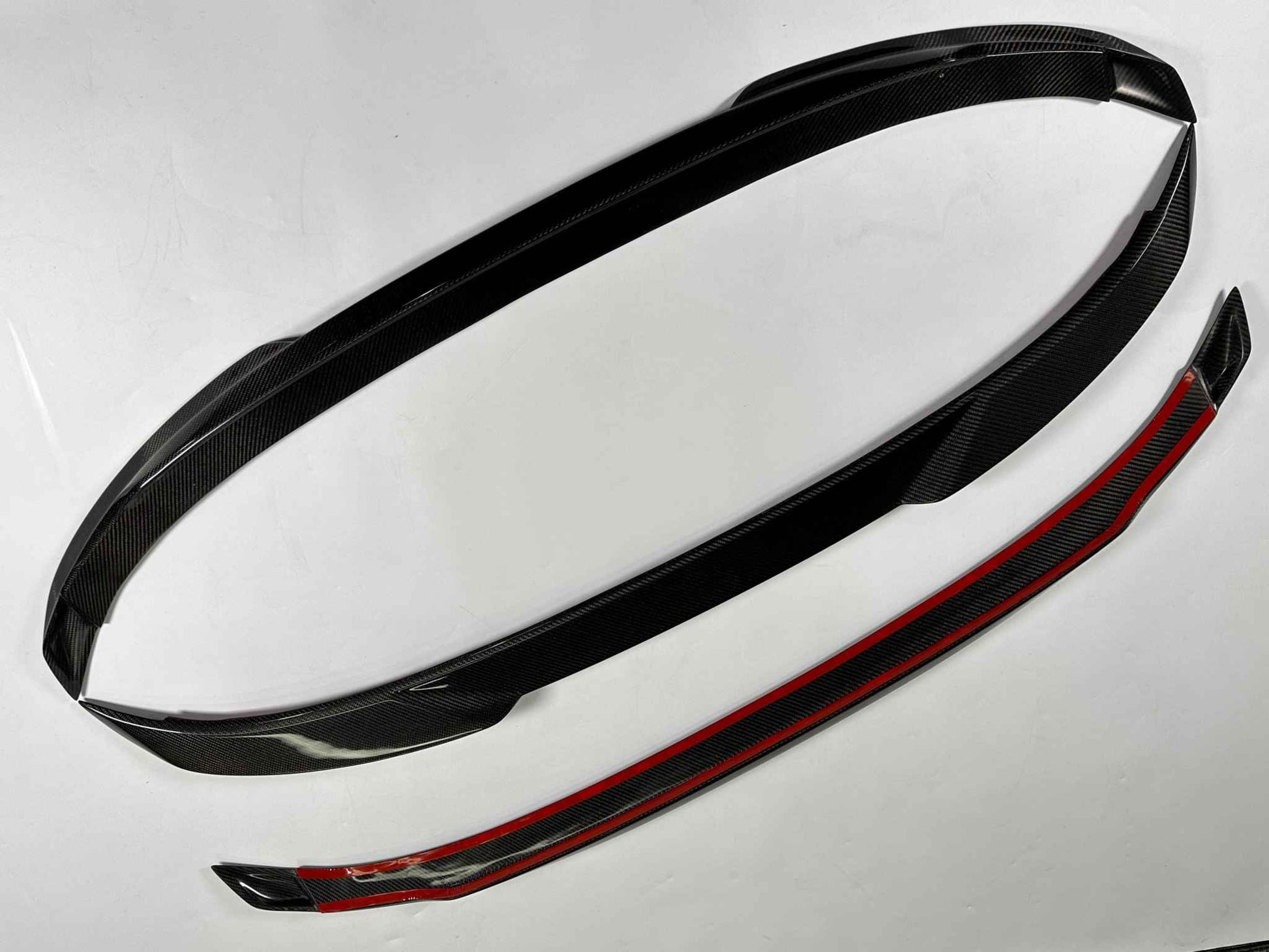 Spoiler V3 carbon fiber trunk spoiler for Mustang Mach-E 2021-2025 fender to fender design