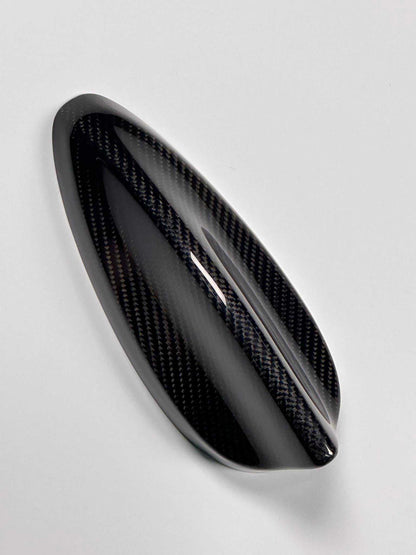 Dry carbon fiber Shark Antenna Cap for Mustang Mach-E 2021-2025 in carbon black