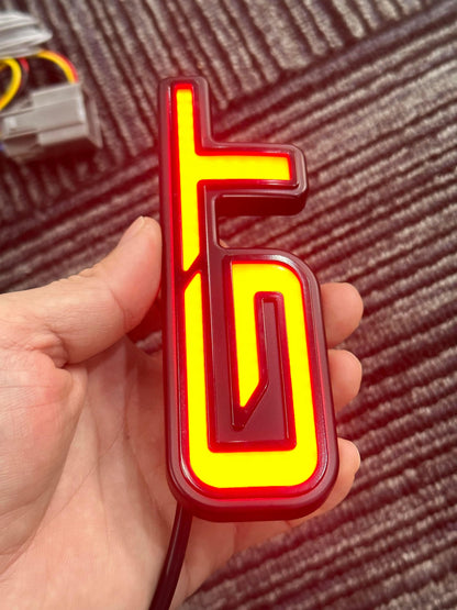 REAR LIGHT-UP GT LOGO