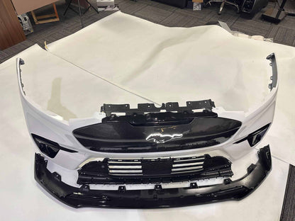 GT Bumper for Mustang Mach-E 2021-2025 with carbon grill and lit pony emblem