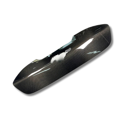 GT Grill V1 wet carbon fiber grille for Mustang Mach-E GT 2021-2025 with sleek forged matte finish