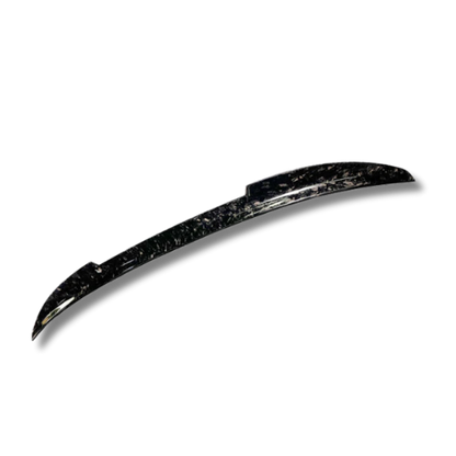Carbon fiber Spoiler V2 for Mustang Mach-E 2021-2025 in black and forged carbon options