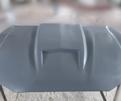 Ford Mustang Mach-E 2021-2025 GT550 style wet carbon fiber Fiber Hood in primer finish