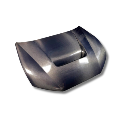 Shelby Style Fiber Hood for 2021-2025 Ford Mustang Mach-E, lightweight carbon fiber with aerodynamic design and high-quality finish