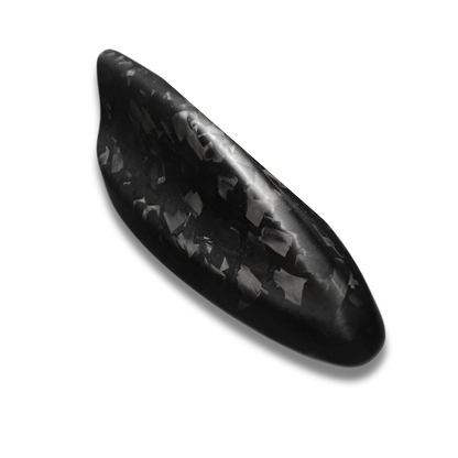 Dry carbon fiber shark antenna cap for Mustang Mach-E 2021-2025 in carbon black or forged carbon finish