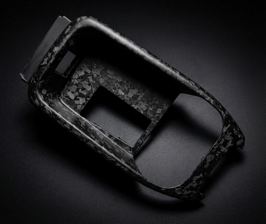 Wireless console replacement for Mustang Mach-E with scratch-resistant, fingerprint-free finish in multiple colors and textures