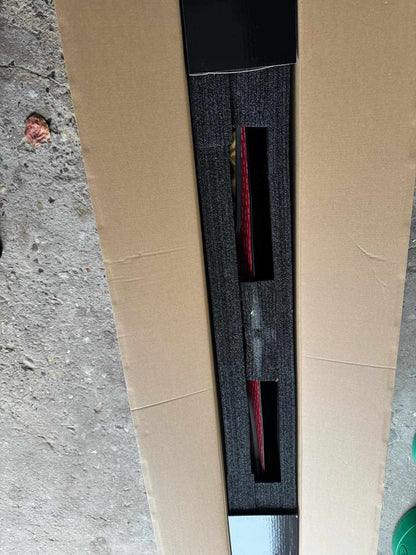 Rally Wing Spoiler for Ford Mustang Mach-E 2021-2025 carbon fiber in protective packaging