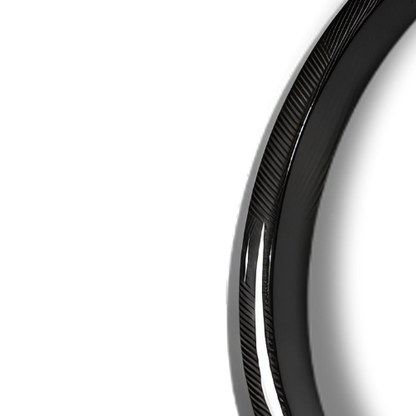 Carbon fiber wider fender flare for vehicle with enhanced fit and strong screw adhesion