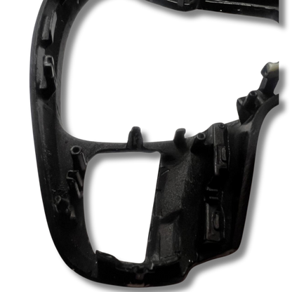 Black steering wheel trim piece for Mustang Mach-E premium upgrade