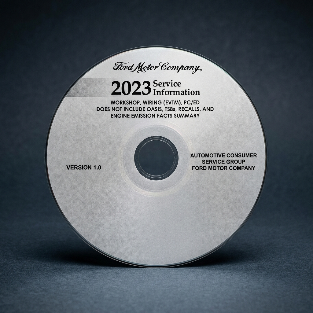 2023 Ford MUSTANG MACH E service workshop repair manual cover in PDF format