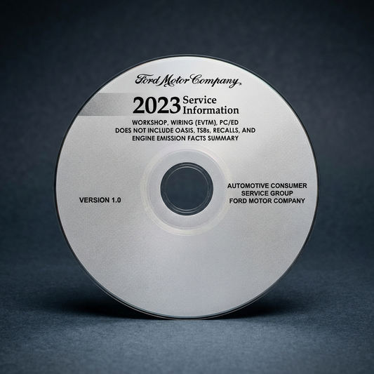 2023 Ford MUSTANG MACH E service workshop repair manual cover in PDF format